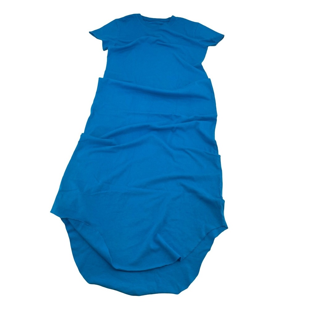 Frank & Eileen Women's Dress Maxi Blue Cotton Small NWNT